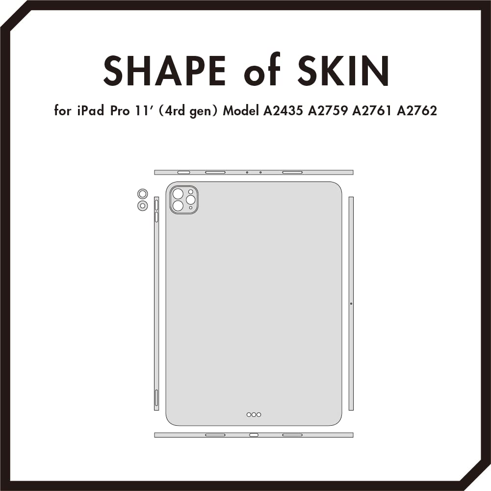Amazon | wraplus スキンシール iPad Pro 11インチ 第4世代 対応